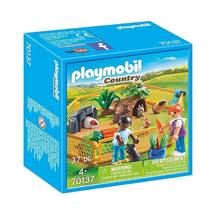 ENFANTS AVEC PETITS ANIMAUX PLAYMOBIL 70137
