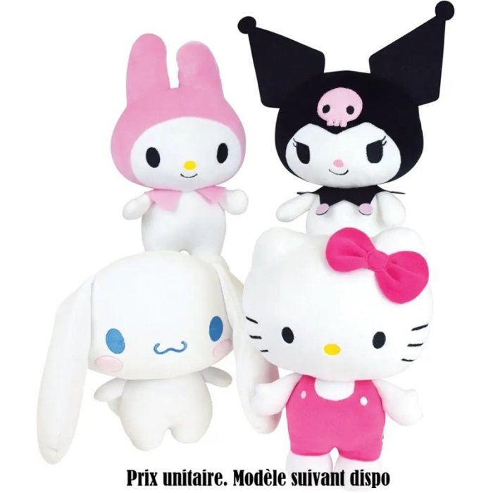 HELLO KITTY PELUCHE STRETCH 25CM ASST SIDJ 024543
