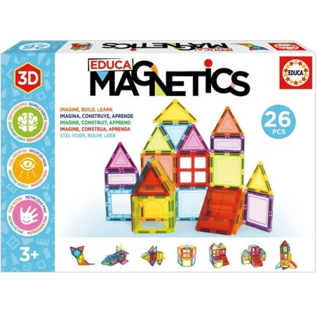 EDUCA MAGENTICS 26 PCS...
