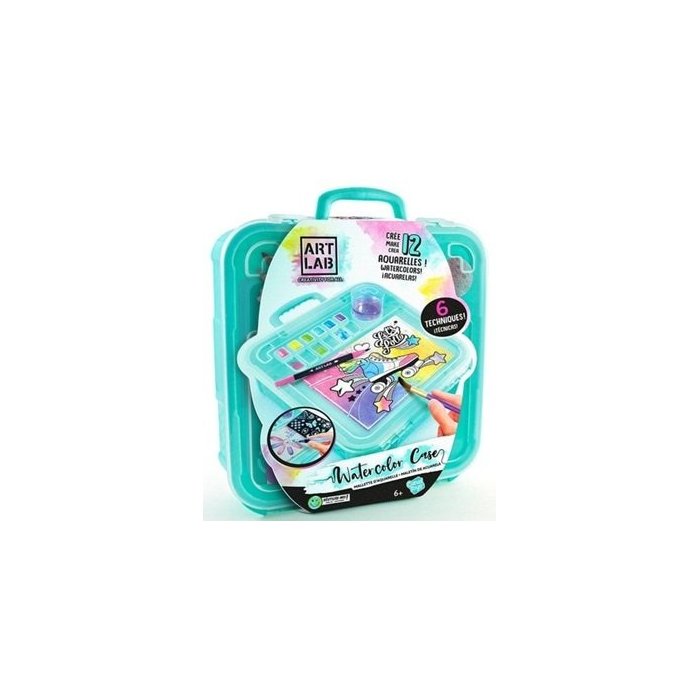 MEGA MALLETTE DE PEINTURE AQUARELLE CANAL TOYS