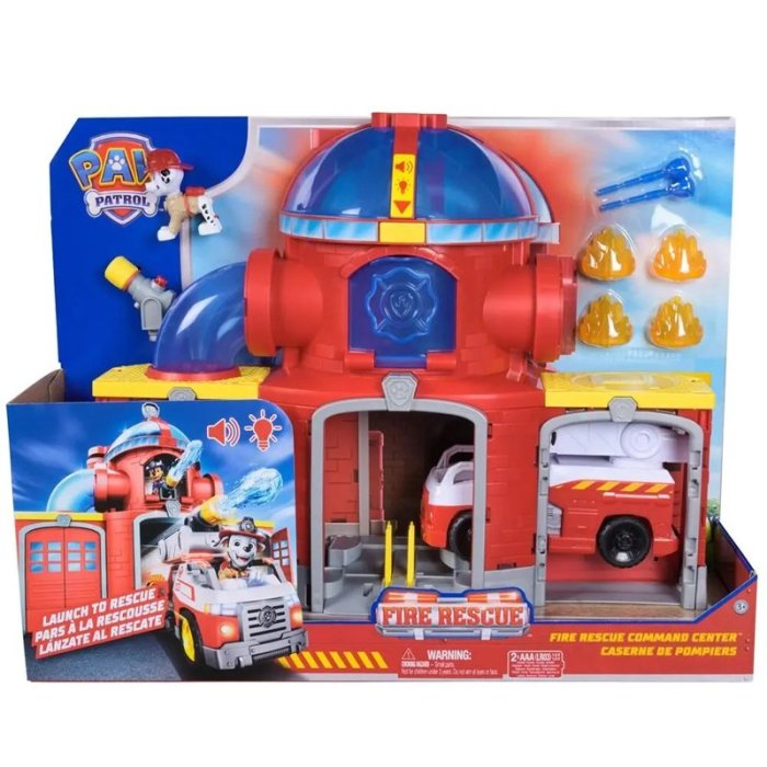 LA PAT PATROUILLE CASERNE DESD POMPIERS SPIN