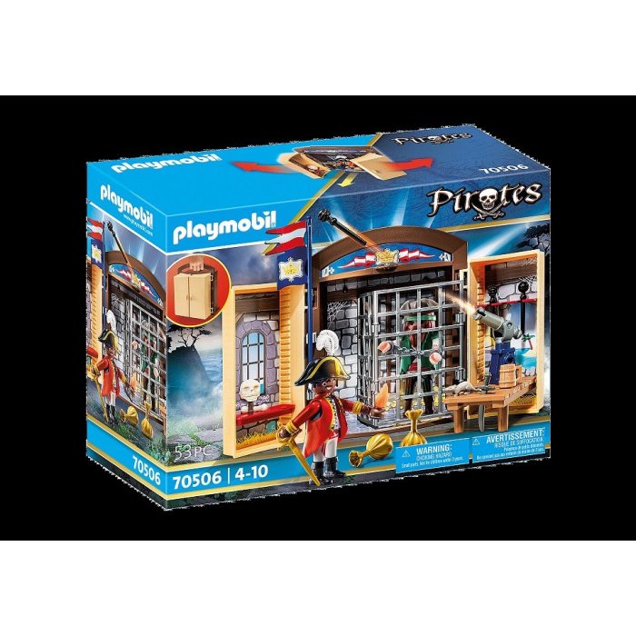 PALY BOX PIRATE ET SOLDAT PLAYMOBIL 70506