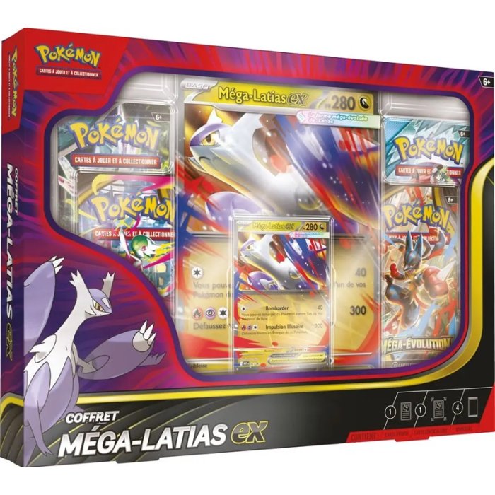 POKEMON COFFRET OCTOBRE EX4 ASMODEE POEVOCT25