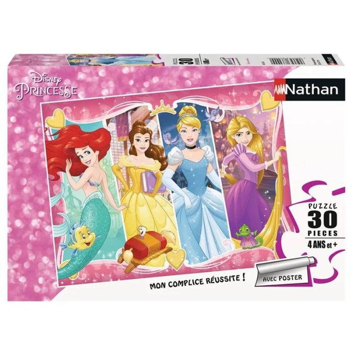 PUZZLE AMIES DISNEY PRINCESSE 30 PCS RAVENS 863822