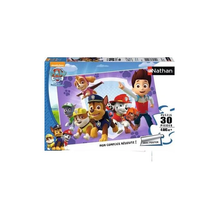 PUZZLE PAT PATROUILLE RESCOUSSE 30 PCS RAVENS 863