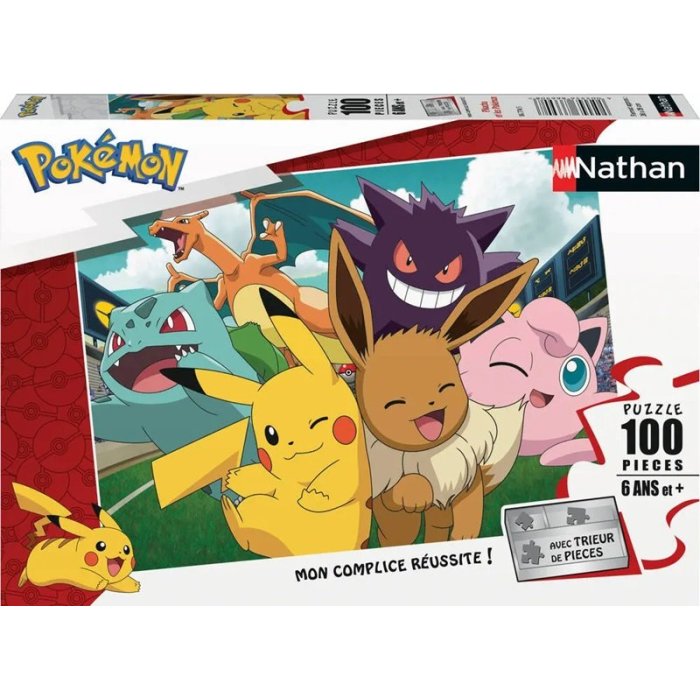 PUZZLE PIKA POKEMON 100 PCS RAVENS 867745