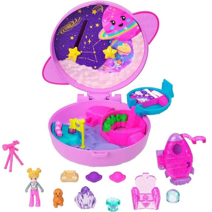 POLLY POCKET COFFRET PLANETE SIDJ JCB18