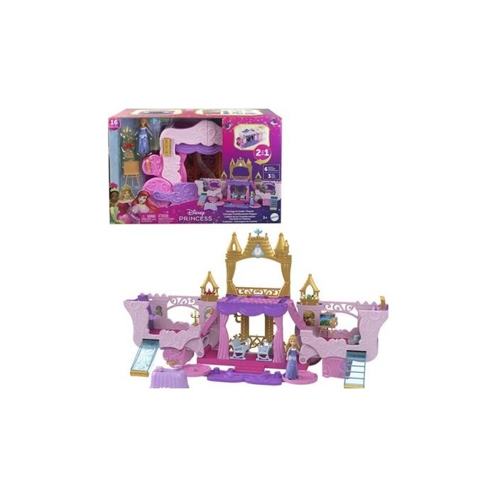 DISNEY PRINCESSES CHATEAU ET CAROSSE SIDJ HWX17