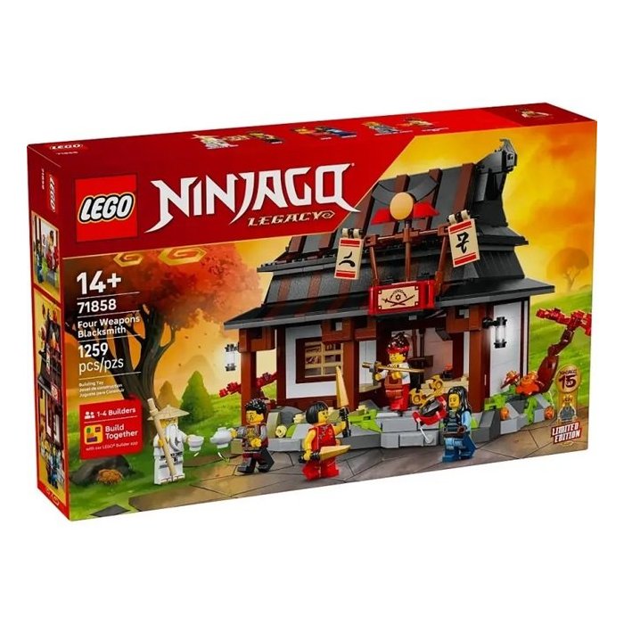 LA FORGE DES QUATRE ARMES LEGO 71858