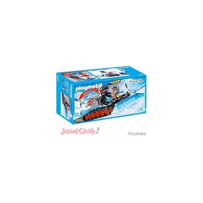 AGENT AVEC CHASSE NEIGE PLAYMOBIL 9500