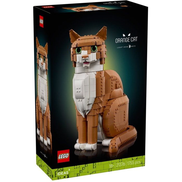 LE CHAT ROUX LEGO 21376