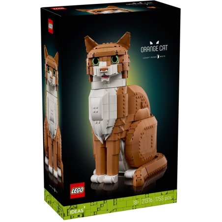 LE CHAT ROUX LEGO 21376