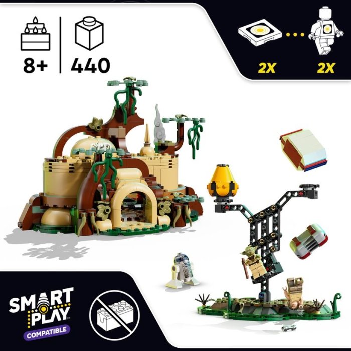 SMART PLAY LA HITTE DE YODA LEGO 75422
