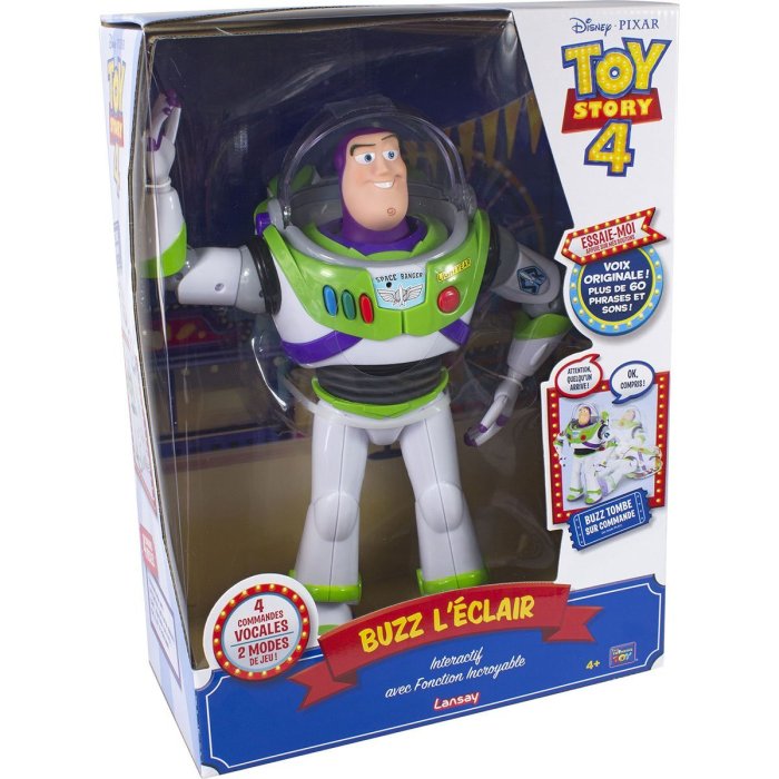 TOY STORY 4 INCROYABLE BUZZ INTERAC LANSAY 64432