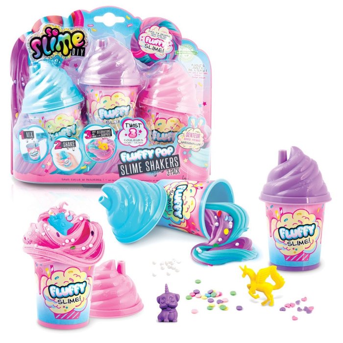 SLIME SHAKER FLUFFY 3 PACK CANAL TOYS SSC101