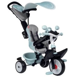 TRICYCLE BABY DRIVER PLUS BLEU SMOBY 741500