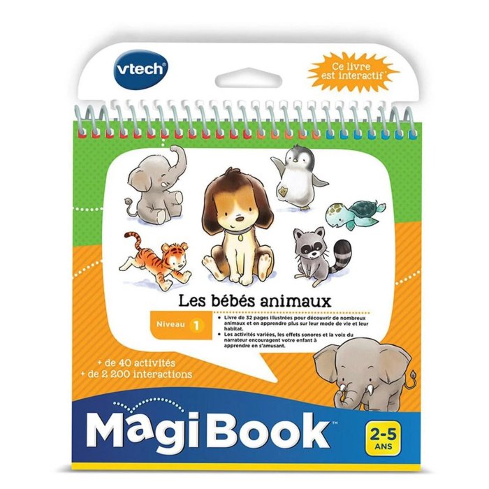 MAGIBOOK BEBES ANIMAUX VTECH 480005