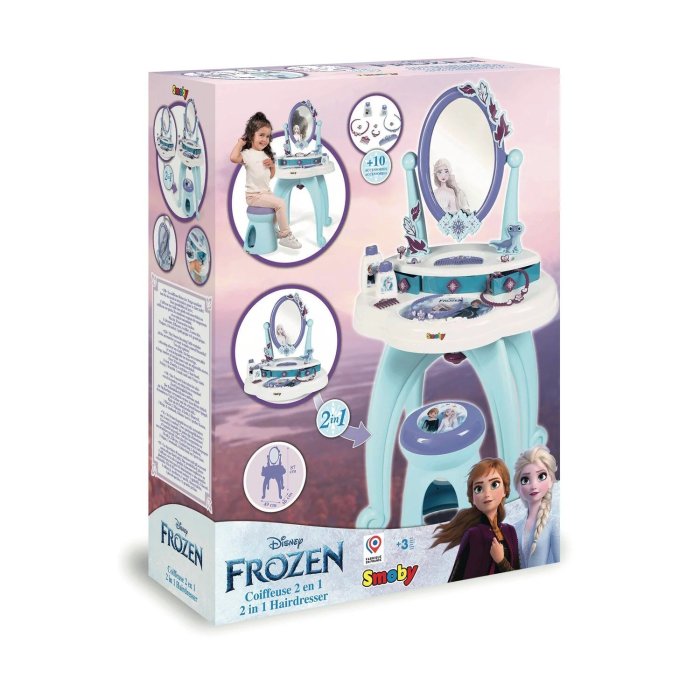 FROZEN COIFFEUSE 2 EN 1 SMOBY 320244