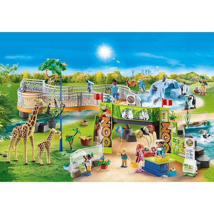 PARC ANIMALIER PLAYMOBIL 70341