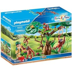 ORANGS OUTANS AVEC GRAND MERE PLAYMOBIL 70345