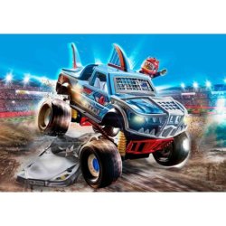 STUNTSHOW MONSTER TRUCK DE CASQUADE REQUIN PLAYMOB