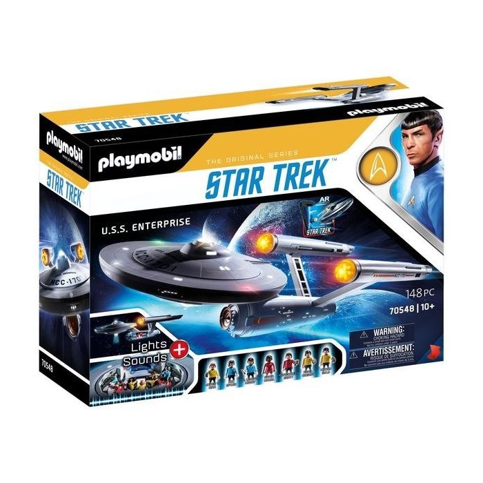 STAR TREK USS ENTRERPRISE NCC-1701 PLAYMOBIL 70548