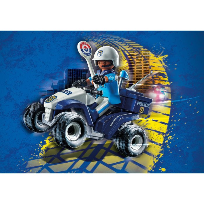 POLICIER ET QUAD PLAYMOBIL 71092