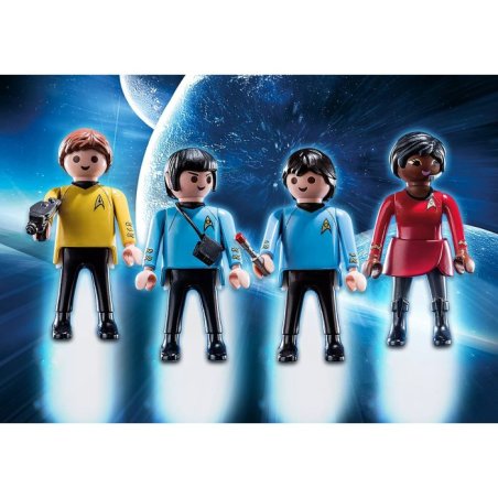 EQUIPE STAR TREK PLAYMOBIL...