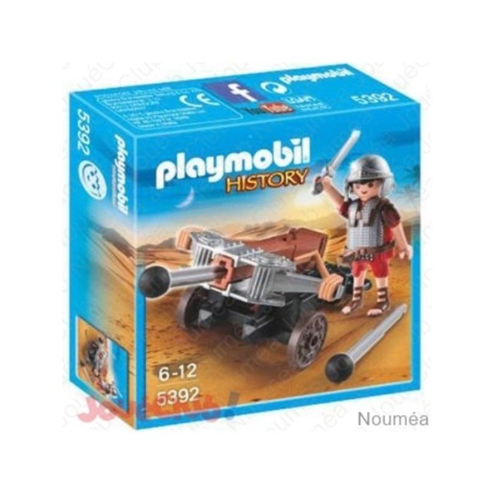 LEGIONAIRE ROMAIN AVEC BALISTE PLAYMOBIL 5392