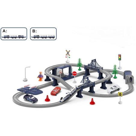 CIRCUIT DE TRAIN LUMIERES...