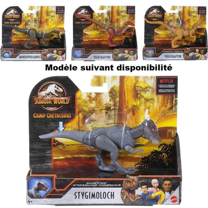 JURASSIC WORLD ASST COFFRET BLESSURE MATTEL GWN13