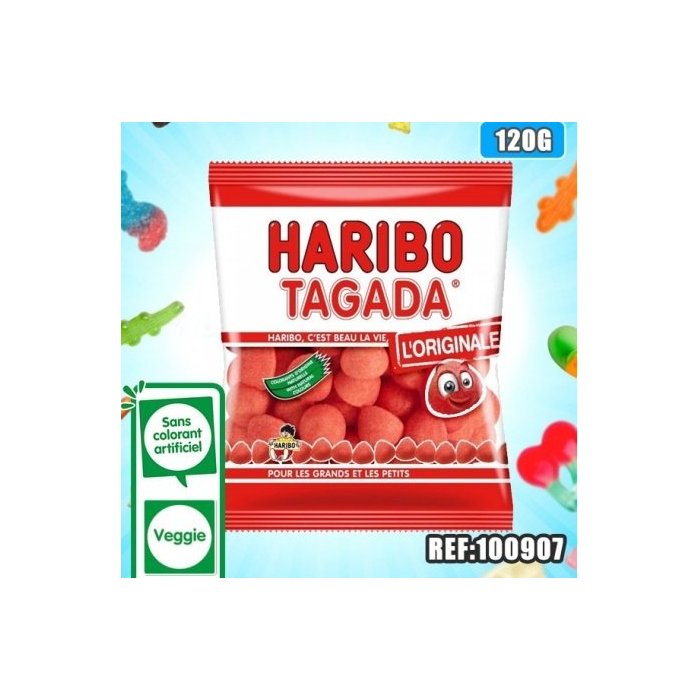 SACHET HARIBO TAGADA 120GR