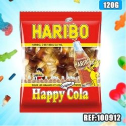 SACHET HARIBO HAPPYCOLA 120GR
