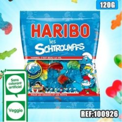 SACHET HARIBO SCHTROUMPFS 100GR