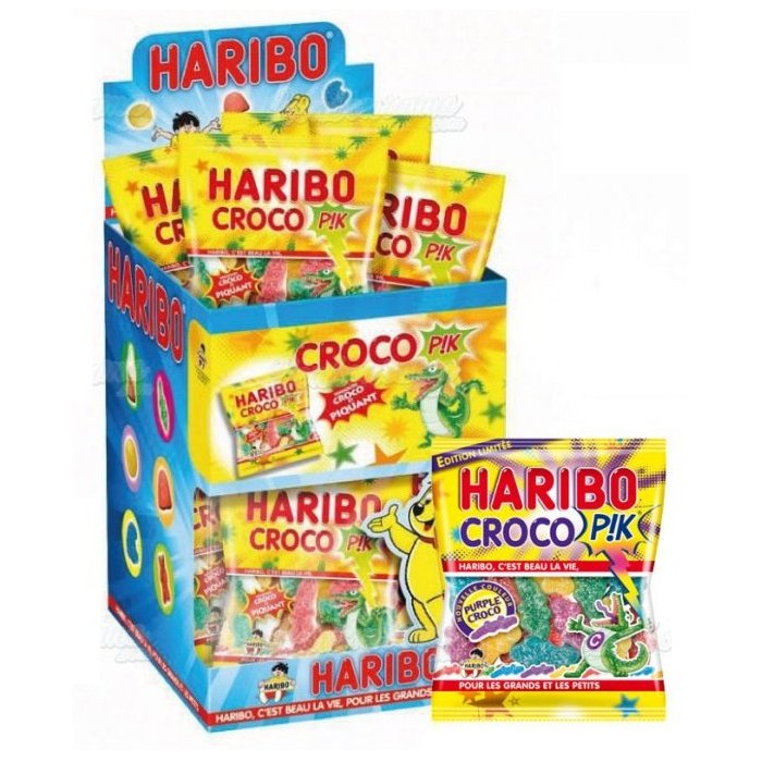 SACHET HARIBO CROCO PIK 40GR