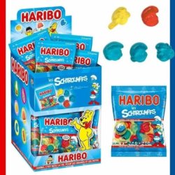 SACHET HARIBO SCHTROUMPFS 40GR