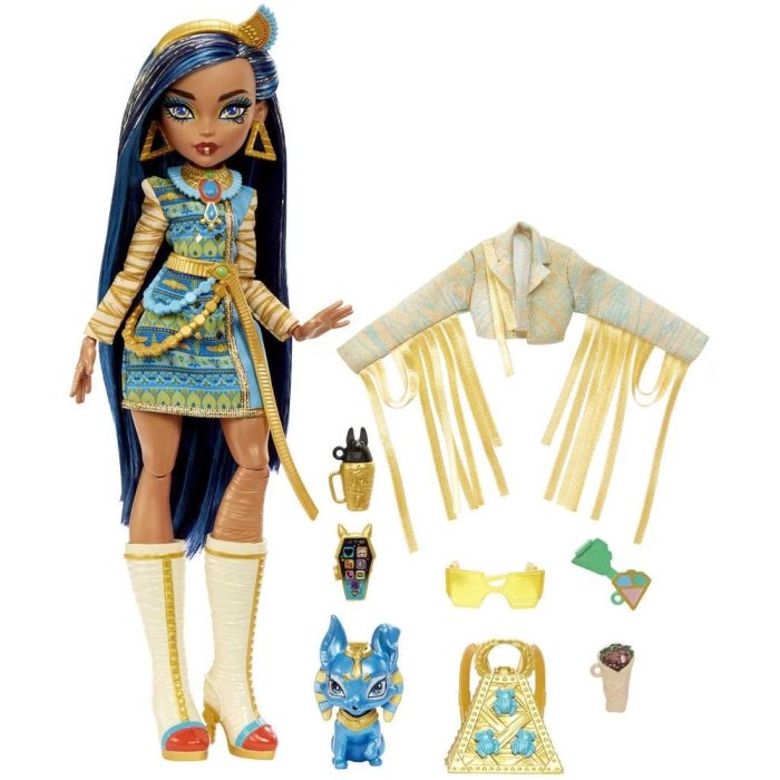 POUPEE CLEO ET ANIMAL MATTEL HHK54