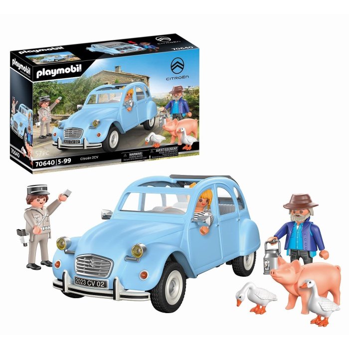 ② Piscine Playmobil et voiture familiale — Jouets