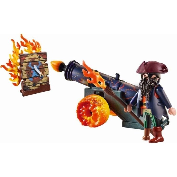 Pirate et canon de feu - 71189