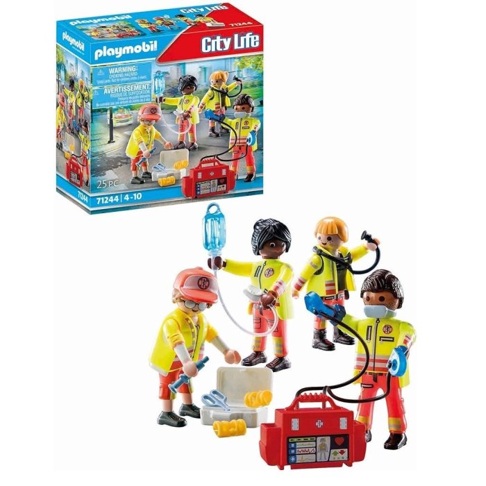 EQUIPE DE SECOURISTES PLAYMOBIL 71244