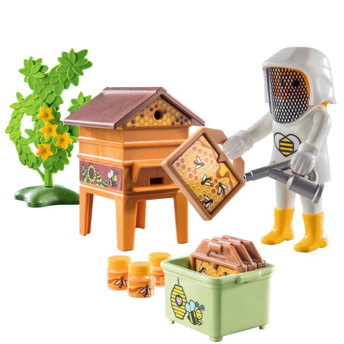 APICULTRICE AVEC RUCHE PLAYMOBIL 71253