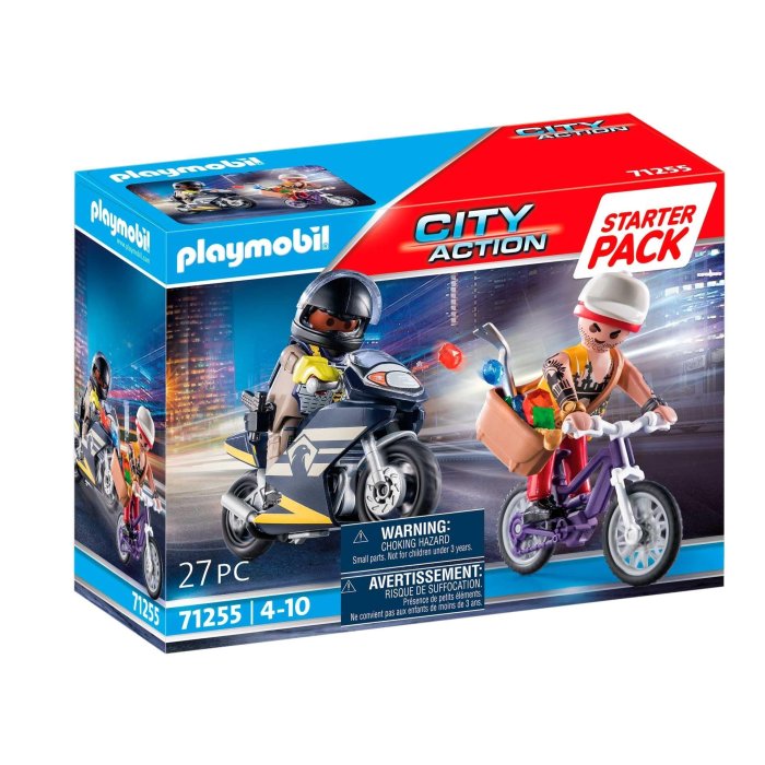 STARTER PACK AGENT ET VOLEUR PLAYMOBIL 71255