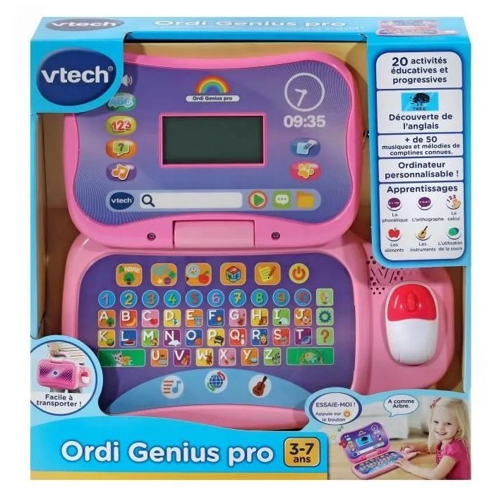 ORDI GENIUS PRO ROSE VTECH 524855