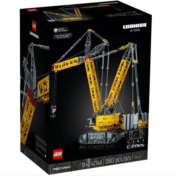 LA GRUE SUR CHENILLES LIEBERG LEGO 42146