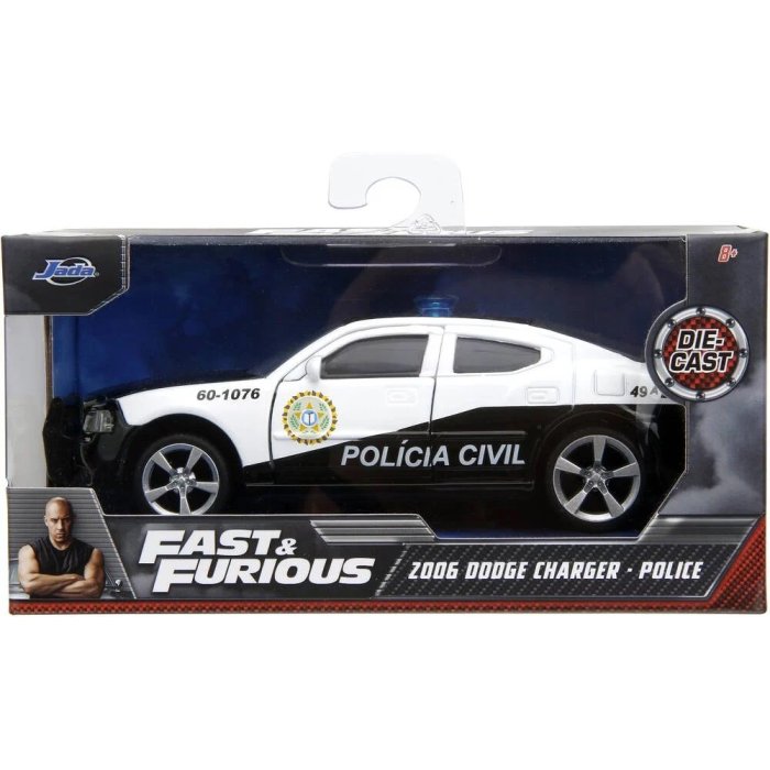 FAST ET FURIOUS CHARGER POLICE GLOSSY SISJ 33666