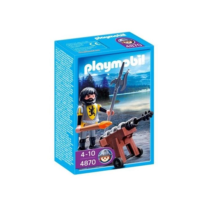 CANONNIER DES CHEVALIERS PLAYMOBIL 4870