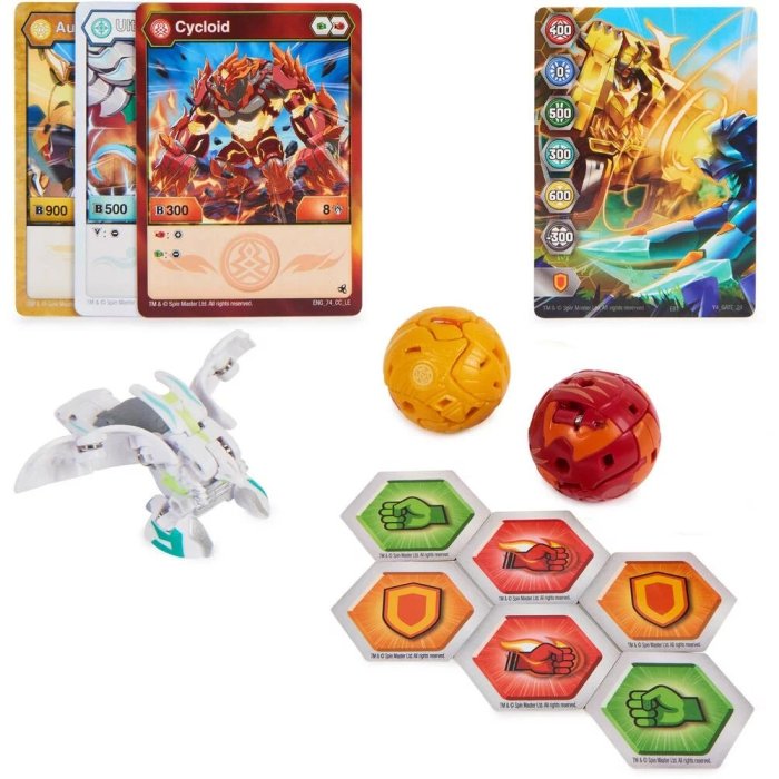 BAKUGAN STARTER PACK SAISO 5 SPIN MASTER 6066092