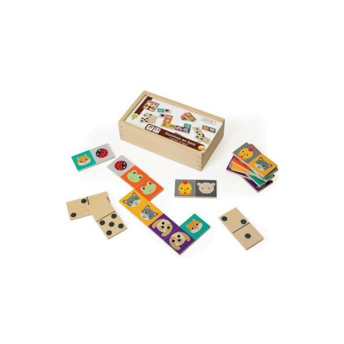 DOMINOS REVERSIBLES LES ANIMAUX SIDJ 370008