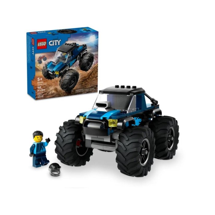 LE MONSTER TRUCK BLEU LEGO 60402