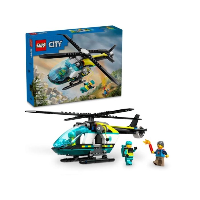 L HELICOPTERE DES URGENGES LEGO 60405